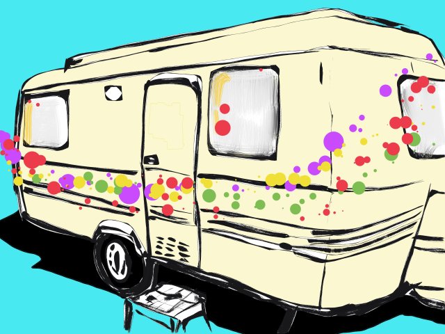 Ein Ufo namens KunstCampingMobil