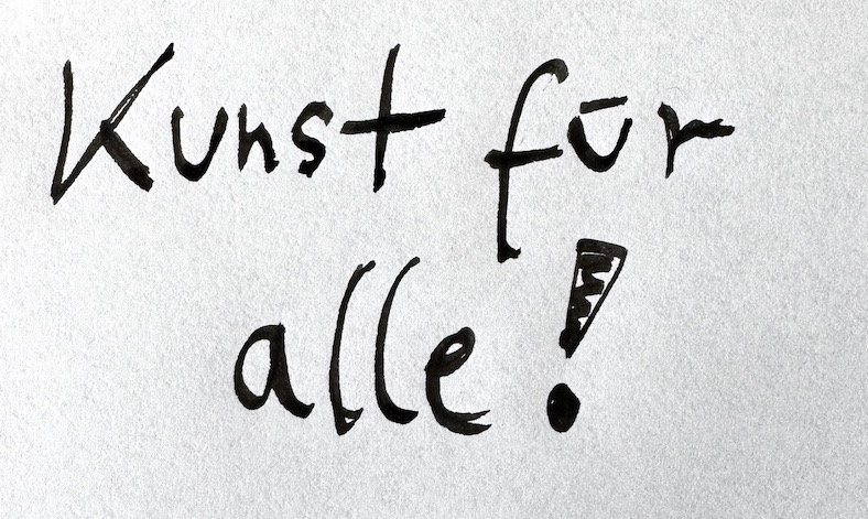 Kunst für alle!