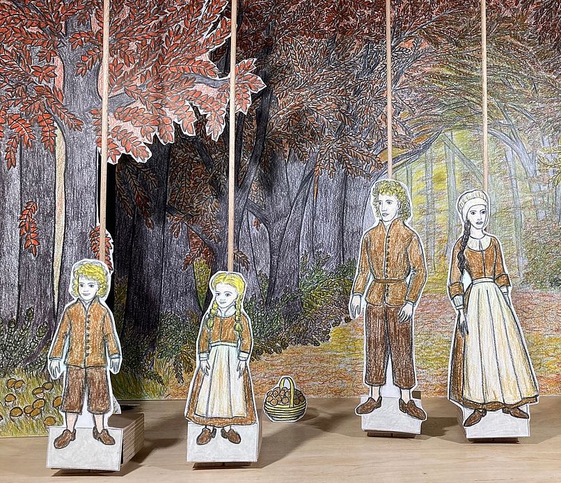 Hänsel und Gretel - Papiertheater mit Livemusik