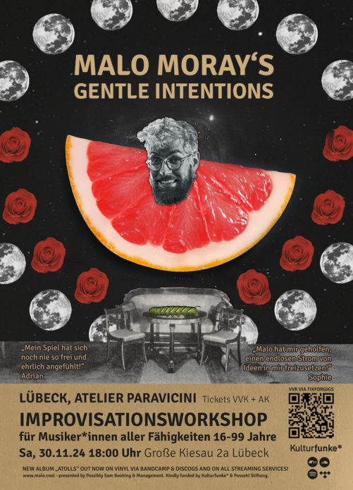 Malo Moray's GENTLE INTENTIONS (Improvisationsworkshop)
