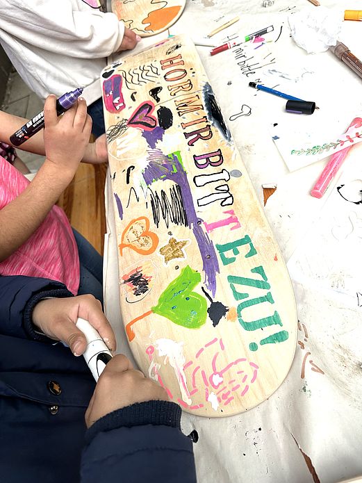 Skateboards gestalten