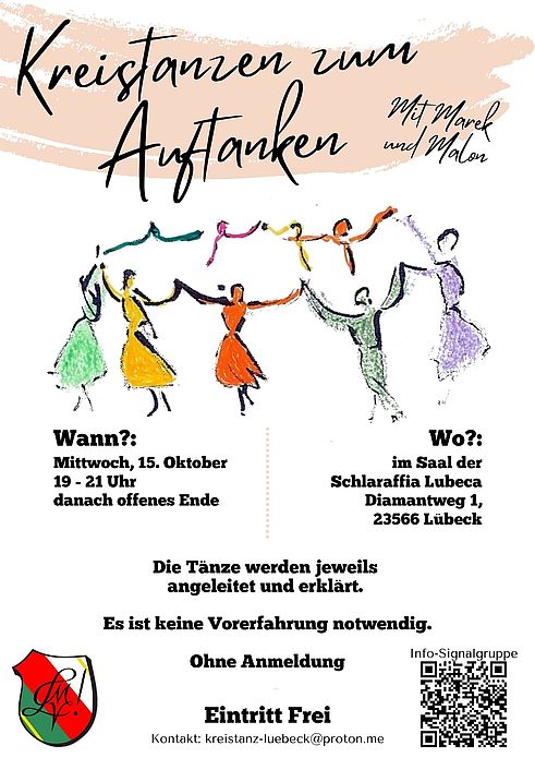 Kreistanzen zum Auftanken