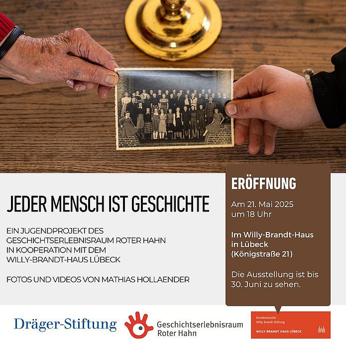 Jeder Mensch ist Geschichte - Zeitzeugnisse aus Lübeck