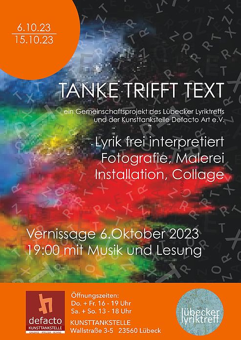 Tanke trifft Text - Gemeinschaftsausstellung 6-15.10.2023