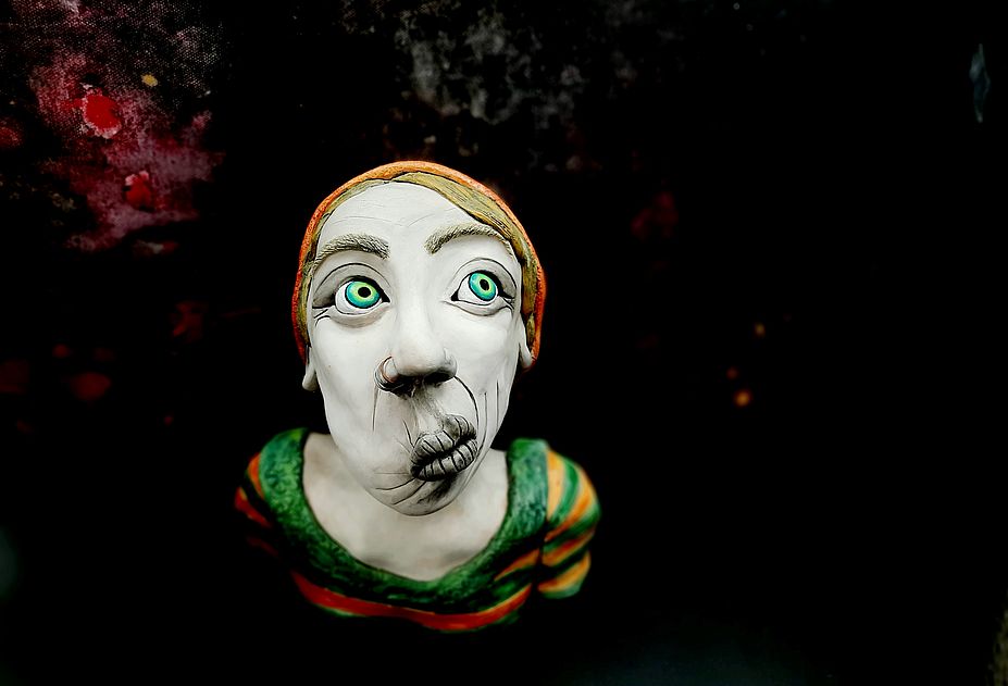 Ausstellung von Jana Nitsch "Von Angesicht" Skulpturen vom 0