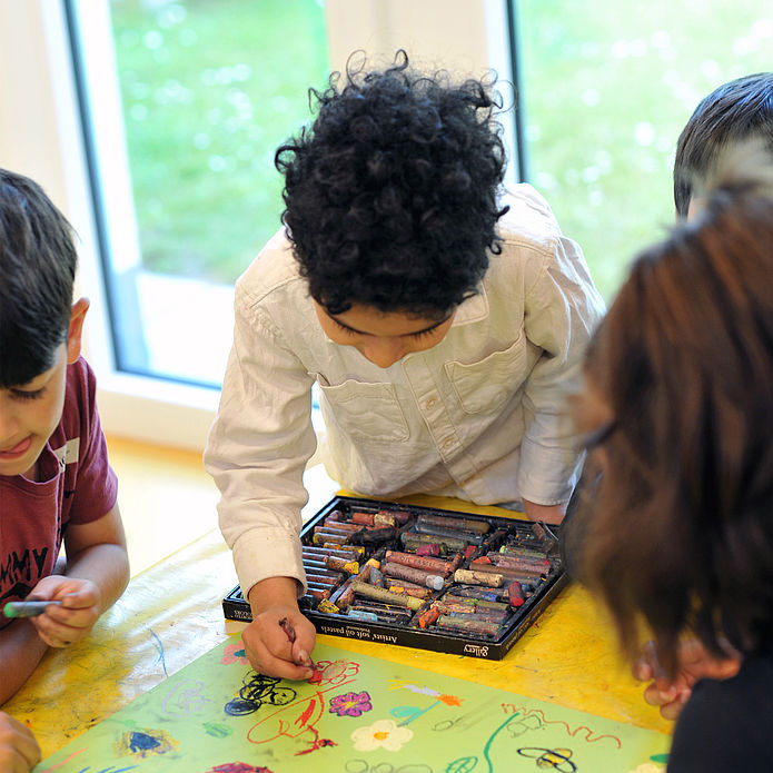 Kunstworkshops in Kindertagesstätten: Mischtechniken
