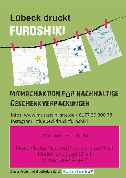 Lübeck druckt Furoshiki III