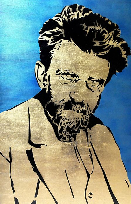 Ein Mural für Erich Mühsam