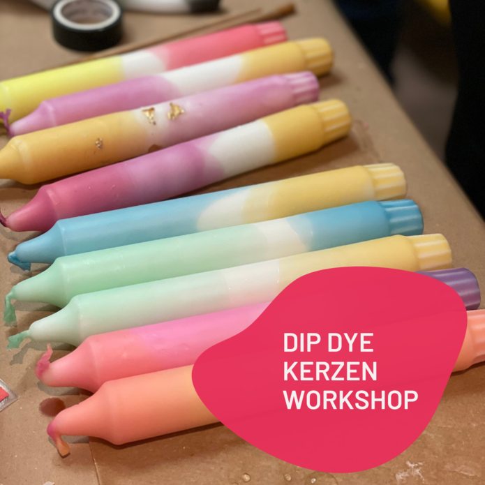 Dip Dye Kerzen Workshop Lübeck
