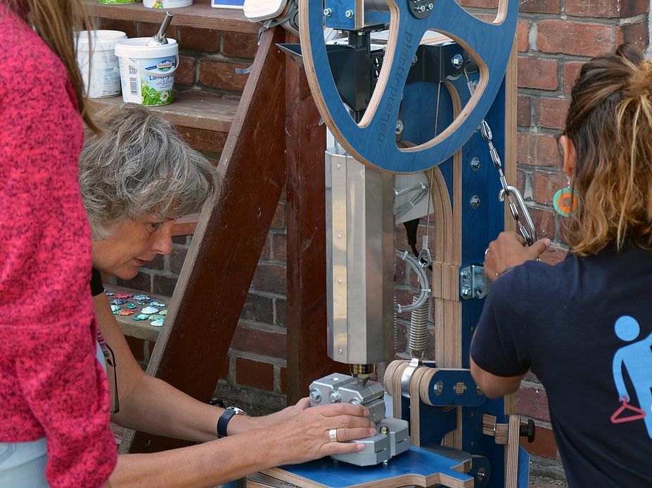Interaktiver Recycling Event