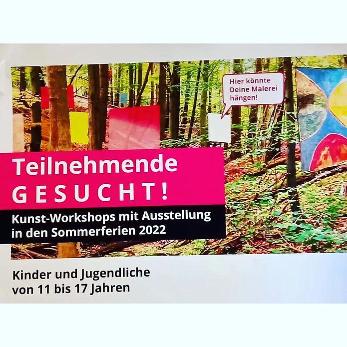 RAHMENSPRENGER Kunst-Workshops mit Ausstellung in den Ferien