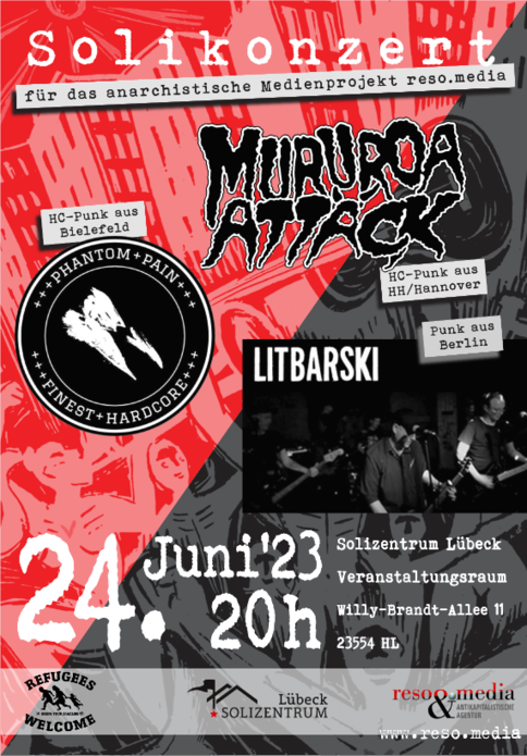 Solikonzert für das anarchistische Medienprojekt reso.media