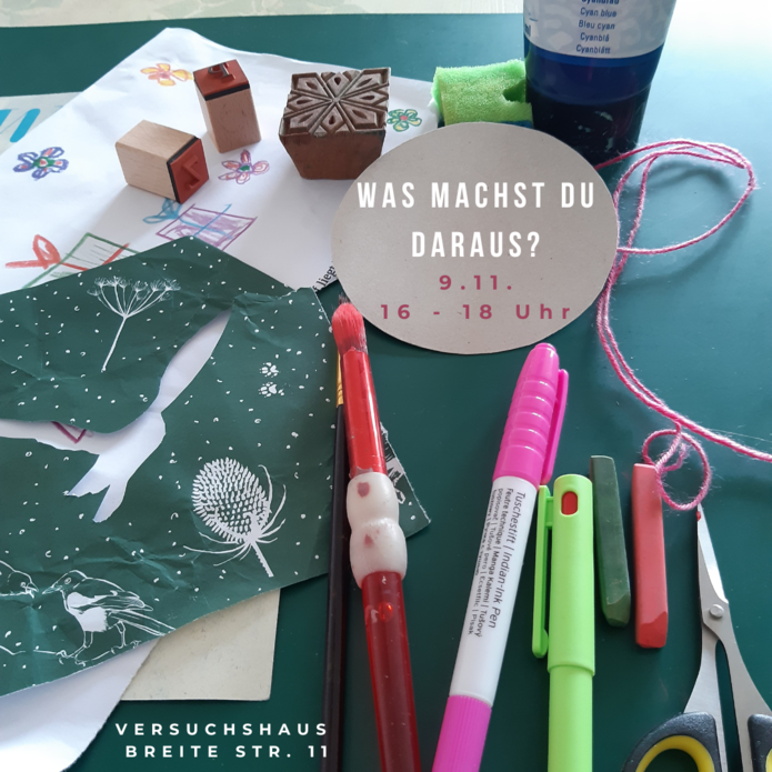 Mitmachaktion im VersuchsHaus