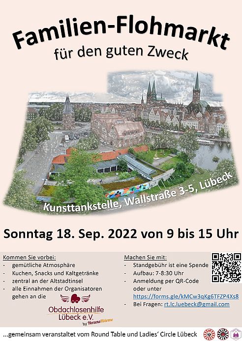Familien-Flohmarkt für den guten Zweck am 18.09. von 9-15 Uh