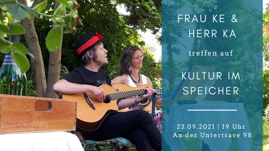 Frau Ke und Herr Ca treffen auf Kultur im Speicher