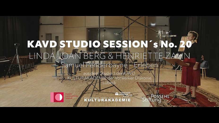 KAVD STUDIO SESSIONS No. 20 LINDA JOAN BERG & HENRIETTE ZAHN