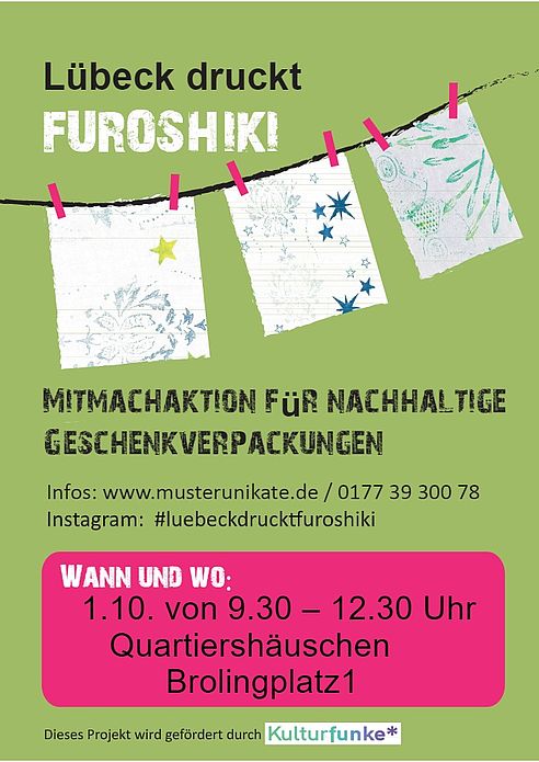 Lübeck druckt Furoshiki V