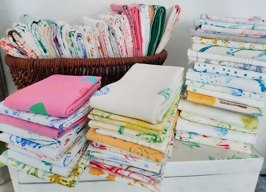 Finissage "Lübeck druckt Furoshiki"