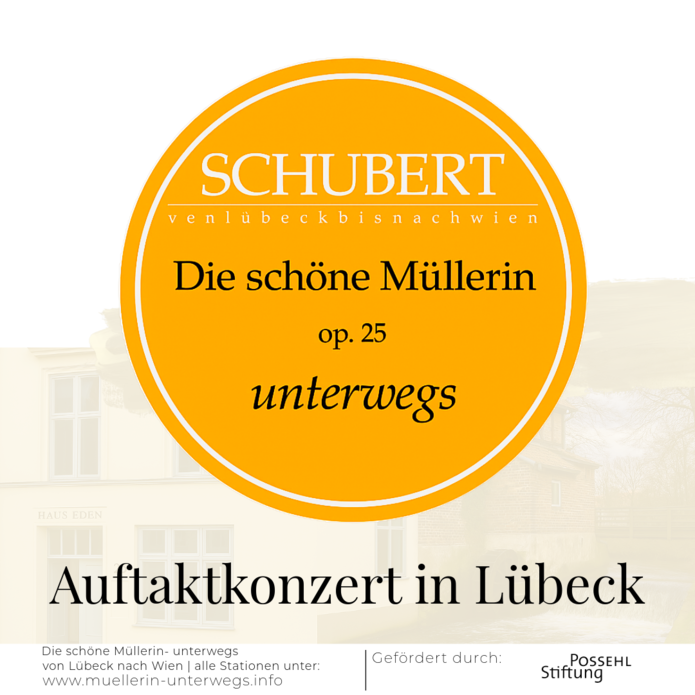 Die schöne Müllerin - unterwegs. Auftaktkonzert in Lübeck