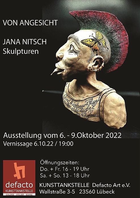 VON ANGESICHT… - Skulpturen von Jana Nitsch