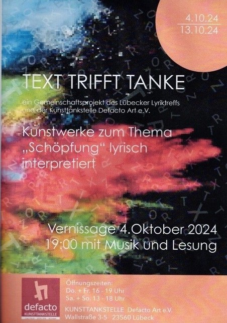 Gemeinschaftsausstellung „Text trifft Tanke“