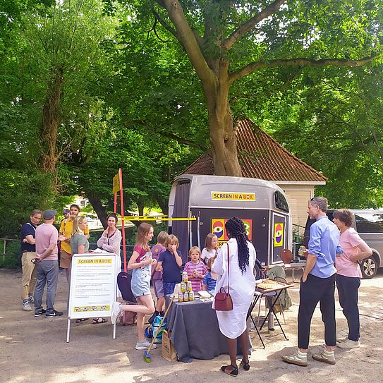 Nachbarschaftsfest im „Funken-Park“